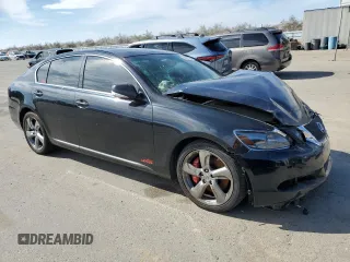 2008 Lexus GS 350 with VIN JTHBE96SX80039745, listed as a Copart auction lot 46442225 with 202,974 mi miles and Salvage Title. Bid and sale history available at carsss.com. Image 4.