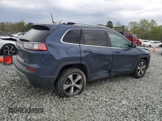 2020 Jeep Cherokee Limited with VIN 1C4PJLDB0LD653580, listed as a Copart auction lot 52700875 with 114,517 mi miles and Salvage title. Bid and sale history available at DreamBid. Image 3.