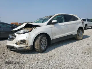2019 Ford Edge Titanium z VIN 2FMPK4K94KBC17432, wystawiony jako Copart lot #59412875 z przebiegiem 70 046 mil mil oraz Szkoda całkowita • Salvage title. Historia ofert i sprzedaży dostępna na DreamBid. Obrazek 1.