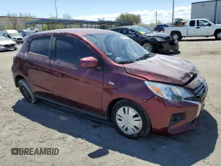 2021 Mitsubishi Mirage ES с VIN ML32AUHJ7MH007810, выставлен на аукционе Copart как лот 55728945 с пробегом 67 248 миль миль и Списание • Salvage title. История ставок и продаж доступна на DreamBid. Изображение 4.