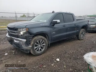 2021 Chevrolet Silverado 1500 LT with VIN 1GCPWCED4MZ309238, listed as a Copart auction lot 87651585 with 93,371 mi miles and Salvage Title. Bid and sale history available at DreamBid. Image 1.