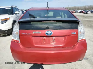 2010 Toyota Prius II with VIN JTDKN3DU2A1168243, listed as a Copart auction lot 47702994 with 0 mi miles and Salvage Title. Bid and sale history available at carsss.com. Image 6.
