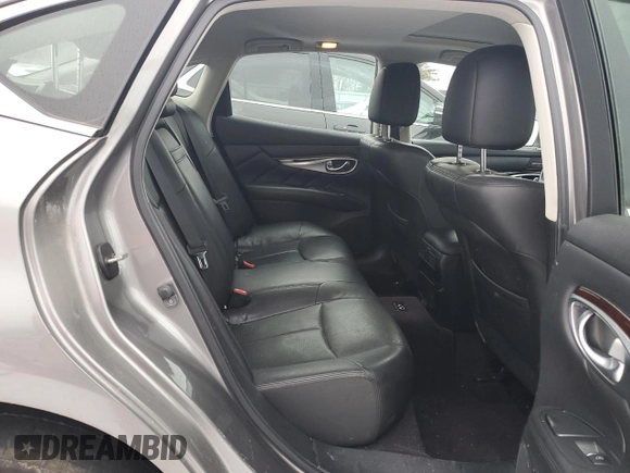 2011 Infiniti M with VIN JN1BY1AR1BM376791, listed as a Copart auction lot 43964725 with 190,460 mi miles and Salvage Title. Bid and sale history available at DreamBid. Image 10.
