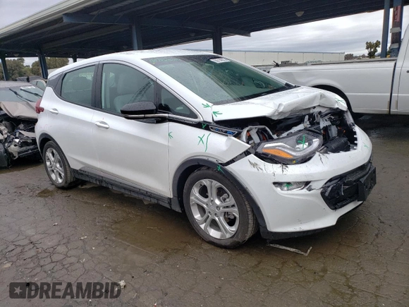2021 Chevrolet Bolt EV LT with VIN 1G1FY6S09M4113620, listed as a Copart auction lot 39714673 with 12,395 mi miles. Bid and sale history available at carsss.com. Image 4.
