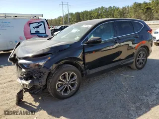 2020 Honda CR-V EX with VIN 2HKRW1H59LH407897, listed as a Copart auction lot 49830735 with 51,152 mi miles and Salvage Title. Bid and sale history available at carsss.com. Image 1.