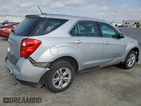 2015 Chevrolet Equinox LS with VIN 1GNFLEEK9FZ101557, listed as a Copart auction lot 53543185 with 131,635 mi miles and Salvage Title. Bid and sale history available at carsss.com. Image 3.