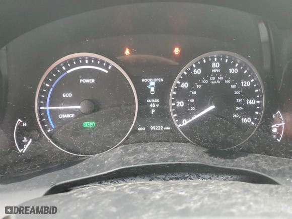2015 Lexus ES 300h Hybrid with VIN JTHBW1GG0F2090293, listed as a Copart auction lot 48400415 with NaN miles and Salvage Title. Bid and sale history available at carsss.com. Image 9.