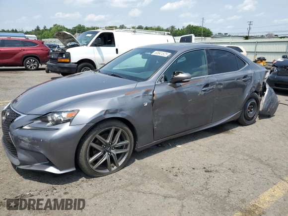 2015 Lexus IS 250 with VIN JTHCF1D21F5020586, listed as a Copart auction lot 60641525 with 156,302 mi miles and Salvage title. Bid and sale history available at DreamBid. Image 1.