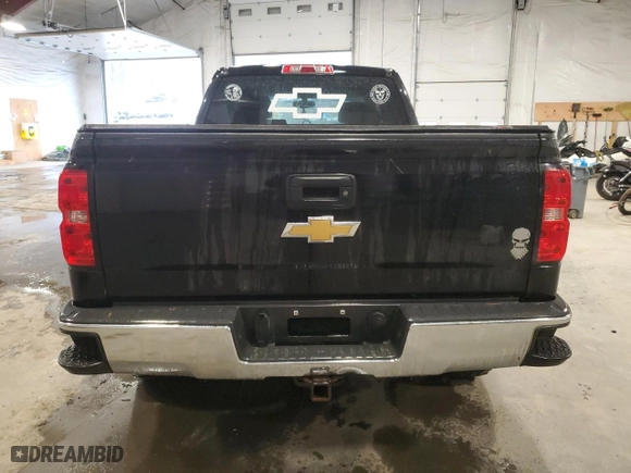 2015 Chevrolet Silverado 1500 Work Truck with VIN 1GCVKPEH2FZ158125, listed as a Copart auction lot 82825304 with 134,116 mi miles and Salvage Title. Bid and sale history available at carsss.com. Image 6.