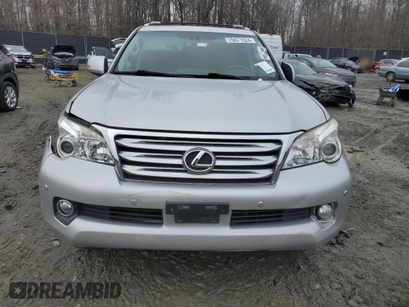2012 Lexus GX 460 with VIN JTJBM7FX0C5047334, listed as a Copart auction lot 75871524 with 111,681 mi miles and Salvage Title. Bid and sale history available at carsss.com. Image 5.