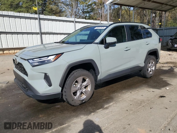 2023 Toyota RAV4 XLE with VIN 2T3W1RFV7PW244488, listed as a Copart auction lot 50237875 with 13,915 mi miles and Salvage Title. Bid and sale history available at carsss.com. Image 1.
