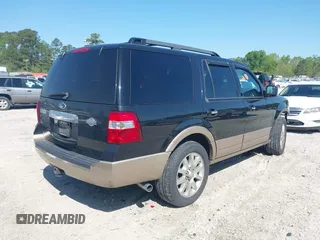 2012 Ford Expedition XLT with VIN 1FMJU1H55CEF46889, listed as a IAAI auction lot 41997611 with 144,833 mi miles and . Bid and sale history available at DreamBid. Image 4.