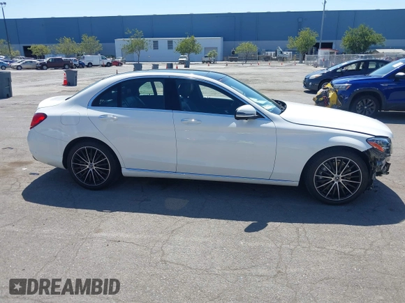 2020 Mercedes-Benz C 300 with VIN W1KWF8DBXLR601604, listed as a IAAI auction lot 42030386 with 56,165 mi miles and . Bid and sale history available at DreamBid. Image 14.