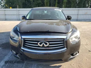2013 Infiniti JX35 with VIN 5N1AL0MM9DC313959, listed as a Copart auction lot 64999564 with 183,465 mi miles and Salvage Title. Bid and sale history available at carsss.com. Image 5.