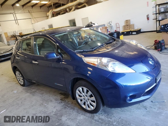2016 Nissan LEAF S with VIN 1N4BZ0CP0GC312972, listed as a Copart auction lot 83868134 with 181,736 mi miles and Clean Title. Bid and sale history available at carsss.com. Image 4.