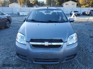 2009 Chevrolet Aveo LS with VIN KL1TD56E19B657514, listed as a Copart auction lot 79483574 with 125,817 mi miles and Salvage Title. Bid and sale history available at carsss.com. Image 5.
