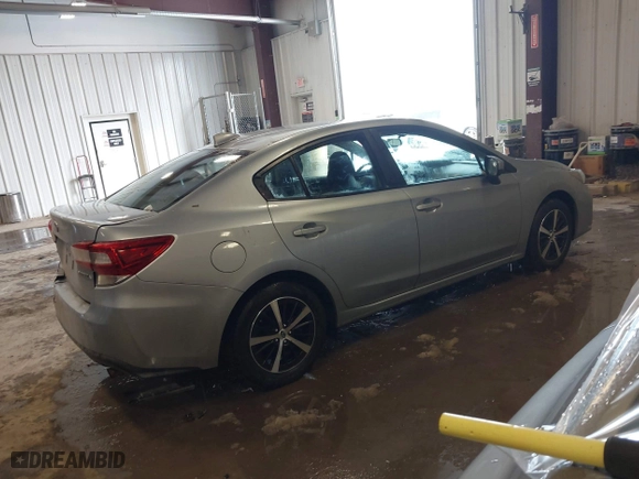 2019 Subaru Impreza Premium with VIN 4S3GKAD66K3612590, listed as a IAAI auction lot 41342220 with 21,613 mi miles. Bid and sale history available at carsss.com. Image 4.