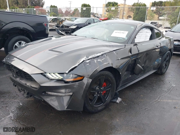 2020 Ford Mustang EcoBoost with VIN 1FA6P8TH8L5158721, listed as a IAAI auction lot 40966907 with 36,887 mi miles. Bid and sale history available at carsss.com. Image 17.
