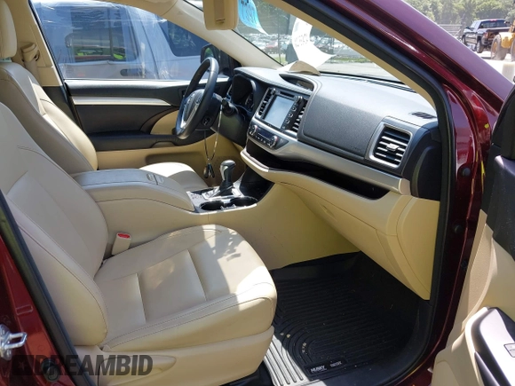 2015 Toyota Highlander XLE z VIN 5TDJKRFH3FS200862, wystawiony jako IAAI lot #42435728 z przebiegiem 100 821 mil mil oraz . Historia ofert i sprzedaży dostępna na DreamBid. Obrazek 5.