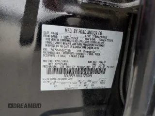 2007 Ford Five Hundred Limited with VIN 1FAFP25107G123095, listed as a Copart auction lot 79606274 with 167,868 mi miles and Salvage Title. Bid and sale history available at carsss.com. Image 12.