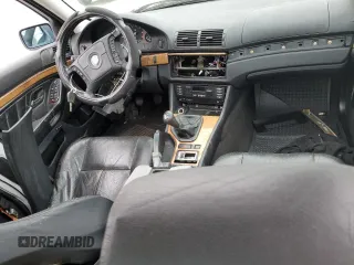 1997 BMW 5 Series 528i with VIN WBADD5321VBV51708, listed as a Copart auction lot 86942384 with 0 mi miles and Salvage Title. Bid and sale history available at carsss.com. Image 8.