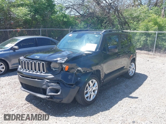 2018 Jeep Renegade Latitude with VIN ZACCJABB8JPH23377, listed as a IAAI auction lot 42142134 with 42,202 mi miles and . Bid and sale history available at DreamBid. Image 22.