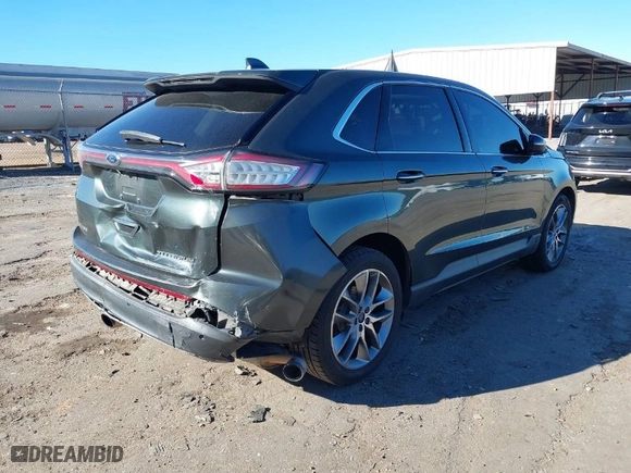 2015 Ford Edge Titanium with VIN 2FMTK4K9XFBC41111, listed as a IAAI auction lot 40880956 with 115,947 mi miles. Bid and sale history available at carsss.com. Image 4.