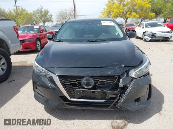 2023 Nissan Sentra SV with VIN 3N1AB8CV0PY232136, listed as a IAAI auction lot 41933940 with 40,422 mi miles and . Bid and sale history available at DreamBid. Image 12.