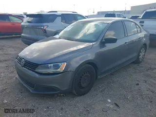 2014 Volkswagen Jetta Sedan S with VIN 3VW2K7AJ5EM208931, listed as a IAAI auction lot 41520705 with 162,971 mi miles. Bid and sale history available at carsss.com. Image 2.
