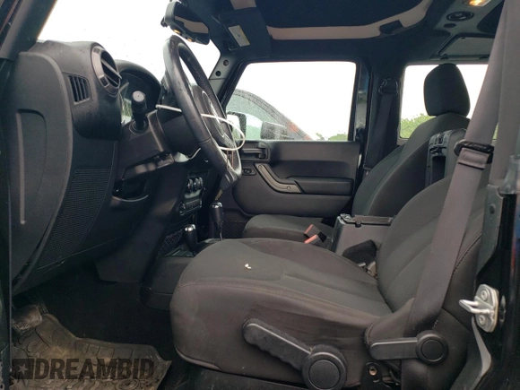 2017 Jeep Wrangler Sport с VIN 1C4GJWAG1HL735042, выставлен на аукционе Copart как лот 56459035 с пробегом 82 120 миль миль и Списание • Salvage title. История ставок и продаж доступна на DreamBid. Изображение 7.