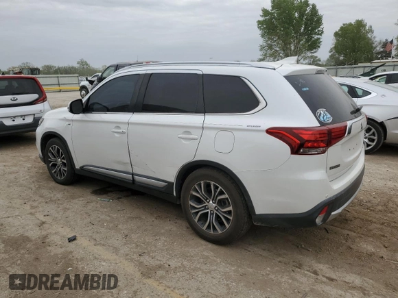 2017 Mitsubishi Outlander GT z VIN JA4JZ4AX6HZ012443, wystawiony jako Copart lot #53775915 z przebiegiem 124 828 mil mil oraz Szkoda całkowita • Salvage title. Historia ofert i sprzedaży dostępna na DreamBid. Obrazek 2.