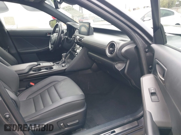 2021 Lexus IS 350 F Sport with VIN JTHGZ1B28M5044280, listed as a IAAI auction lot 42202029 with 49,048 mi miles and . Bid and sale history available at DreamBid. Image 5.