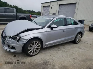 2015 Audi A3 2.0T Premium Plus with VIN WAUEFGFF8F1043462, listed as a Copart auction lot 65933493 with 0 mi miles. Bid and sale history available at carsss.com. Image 1.