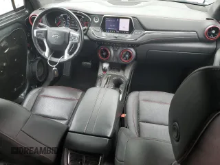 2019 Chevrolet Blazer RS with VIN 3GNKBJRS3KS703107, listed as a Copart auction lot 56701205 with 60,816 mi miles and Salvage title. Bid and sale history available at DreamBid. Image 8.