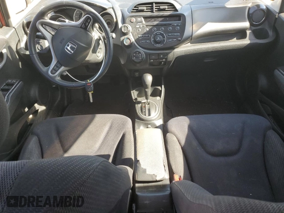 2012 Honda Fit Sport with VIN JHMGE8H57CC024375, listed as a Copart auction lot 47444835 with 0 mi miles and Salvage Title. Bid and sale history available at carsss.com. Image 8.
