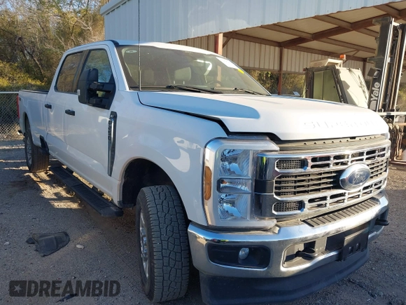 2024 Ford Super Duty F-250 SRW XL with VIN 1FT7W2BN2RED53499, listed as a IAAI auction lot 41848277 with 41,666 mi miles. Bid and sale history available at carsss.com. Image 1.