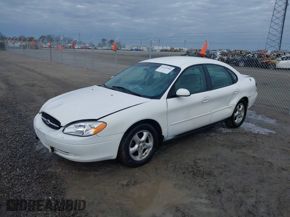 2002 Ford Taurus SES Standard with VIN 1FAFP55U12A184513, listed as a IAAI auction lot 41125306 with 241,896 mi miles. Bid and sale history available at carsss.com. Image 2.