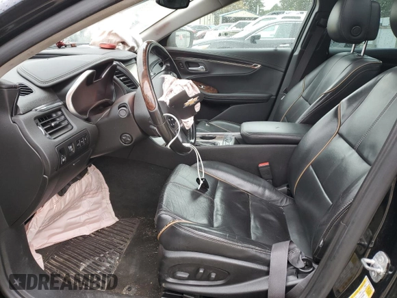 2014 Chevrolet Impala LTZ with VIN 1G1155S38EU119515, listed as a Copart auction lot 52809605 with 107,952 mi miles and Salvage Title. Bid and sale history available at DreamBid. Image 7.