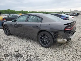 2019 Dodge Charger SXT with VIN 2C3CDXBGXKH734703, listed as a Copart auction lot 54206805 with 61,810 mi miles and Salvage Title. Bid and sale history available at DreamBid. Image 2.