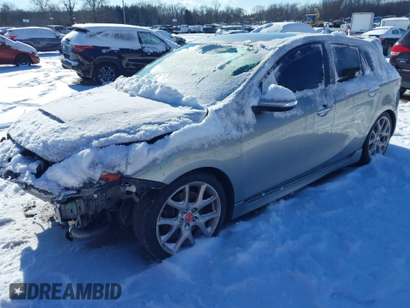 2010 Mazda Mazda3 Mazdaspeed3 Sport with VIN JM1BL1H31A1284495, listed as a IAAI auction lot 41365267 with 178,661 mi miles. Bid and sale history available at carsss.com. Image 2.