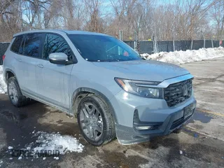 2023 Honda Passport EX-L with VIN 5FNYF8H51PB026151, listed as a IAAI auction lot 41635565 with 44,710 mi miles and . Bid and sale history available at carsss.com. Image 1.