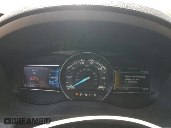 2016 Ford Explorer Limited with VIN 1FM5K7F88GGB15657, listed as a Copart auction lot 52747395 with 164,096 mi miles and Salvage Title. Bid and sale history available at DreamBid. Image 9.