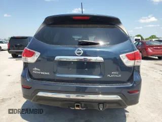 2014 Nissan Pathfinder S with VIN 5N1AR2MM9EC603825, listed as a Copart auction lot 54376525 with 229,783 mi miles and Salvage title. Bid and sale history available at DreamBid. Image 6.