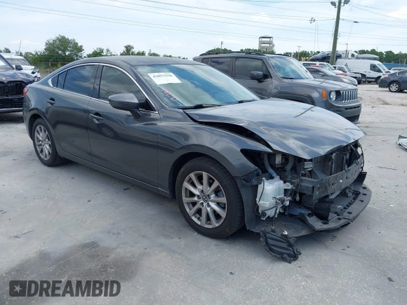 2016 Mazda 6 i Sport with VIN JM1GJ1U53G1409301, listed as a IAAI auction lot 42057930 with 100,434 mi miles and . Bid and sale history available at DreamBid. Image 1.