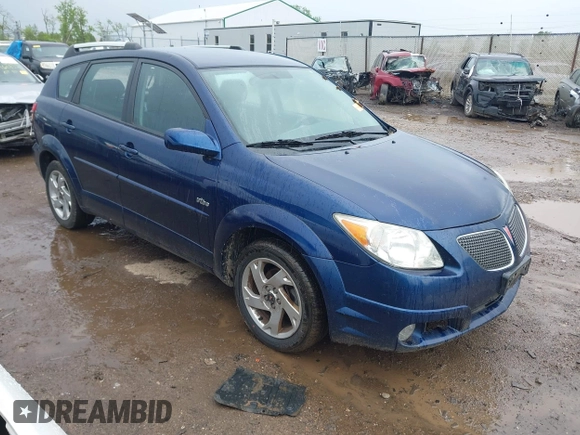 2005 Pontiac Vibe with VIN 5Y2SL63815Z458444, listed as a IAAI auction lot 42168014 with 156,235 mi miles and . Bid and sale history available at DreamBid. Image 1.