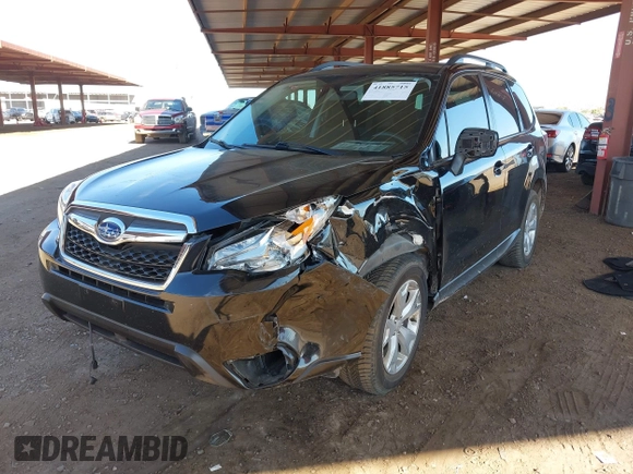 2015 Subaru Forester 2.5i Premium with VIN JF2SJADC8FG804998, listed as a IAAI auction lot 41885715 with 70,636 mi miles. Bid and sale history available at carsss.com. Image 17.