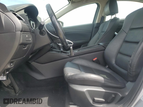 2017 Mazda Mazda6 Touring with VIN JM1GL1V53H1103788, listed as a Copart auction lot 51845125 with 52,939 mi miles and Salvage Title. Bid and sale history available at carsss.com. Image 7.