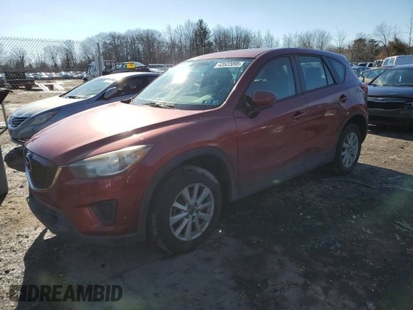 2013 Mazda CX-5 Sport with VIN JM3KE4BE7D0135886, listed as a Copart auction lot 43522095 with 161,344 mi miles and Salvage Title. Bid and sale history available at carsss.com. Image 1.