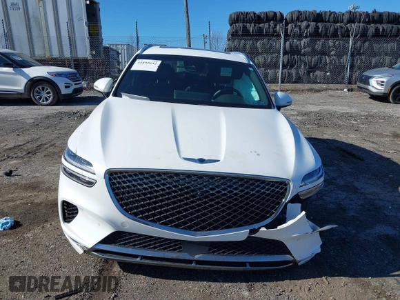 2022 Genesis GV70 2.5T with VIN KMUMADTB5NU051297, listed as a IAAI auction lot 41892642 with 46,421 mi miles and . Bid and sale history available at DreamBid. Image 12.