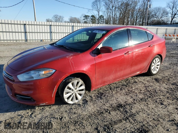2014 Dodge Dart Aero with VIN 1C3CDFDH4ED928810, listed as a Copart auction lot 88736205 with 98,204 mi miles and Salvage Title. Bid and sale history available at carsss.com. Image 1.